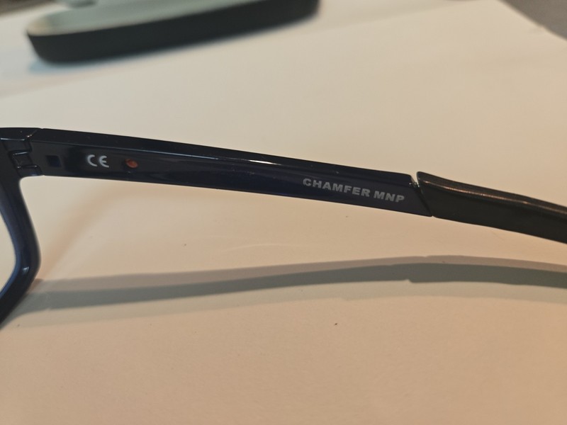 OAKLEY OX8089-0452 Chamfer MNP Midnight Blue Red Icons 52-17-140 Eyeglasses gallery