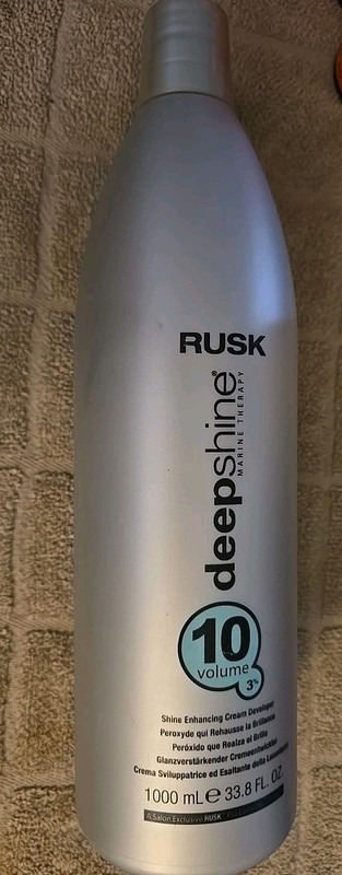 RUSK Deepshine Developer 10 Volume, Unisex – 33.8 fl oz Cream (L27)