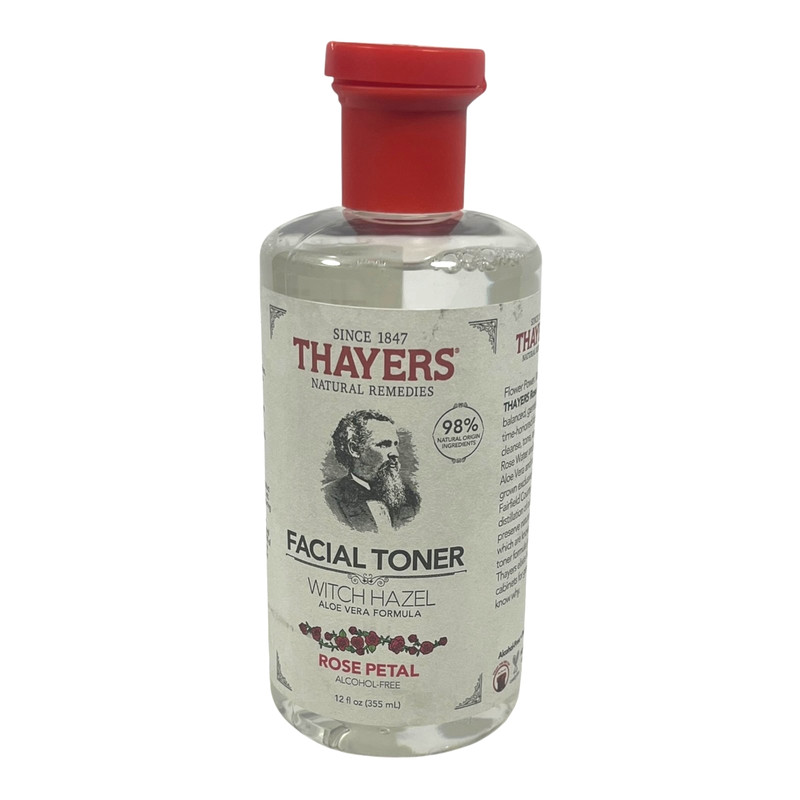 Thayers Witch Hazel Aloe Vera Rose Petal Facial Toner - 12fl oz - LOT of 2 gallery