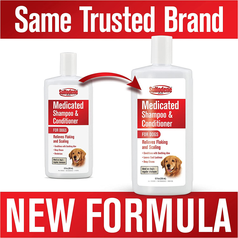 Sulfodene Medicated Shampoo & Conditioner for Dogs 12Oz gallery