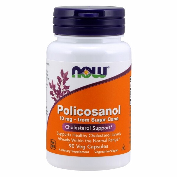POLICOSANOL 10 mg 90 Vcaps By Now Foods
