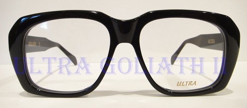 Ultra Goliath II / 2 Eyeglasses Black Vintage Ocean’s 11 Casino Robert De Niro