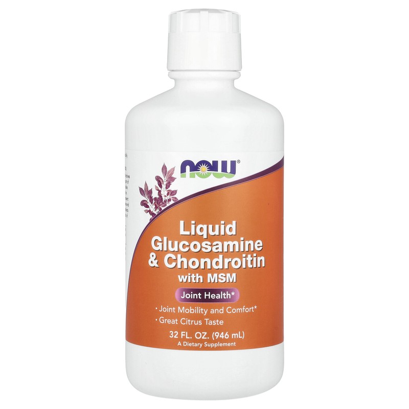 Liquid Glucosamine & Chondroitin with MSM, Citrus, 32 fl oz (946 ml)