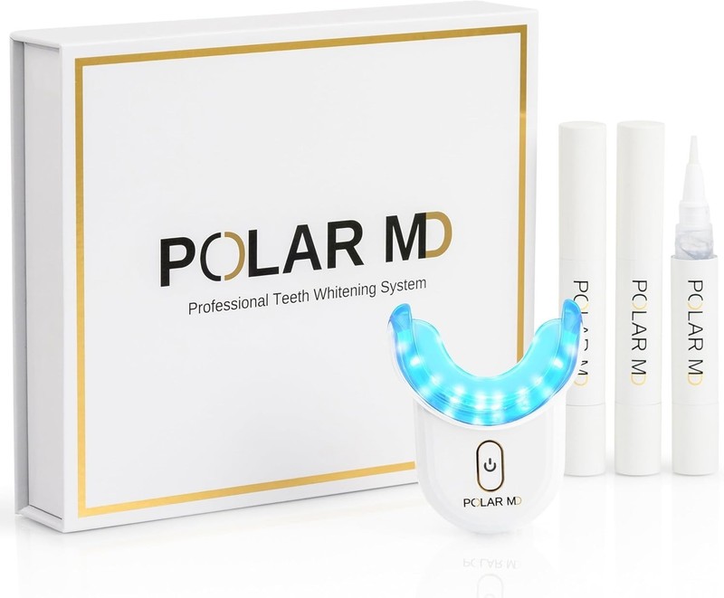 Polar MD Teeth Whitening Kit, Professional Teeth Whitener Gel Pens, 1YR. Supply,
