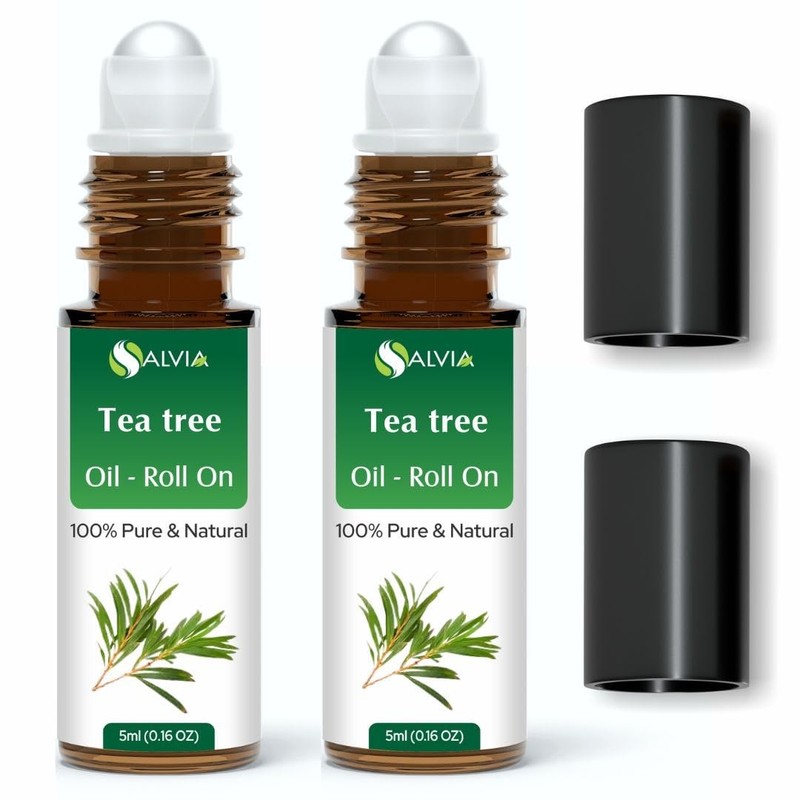 Salvia Tea Tree Oil Roll On 5ml Each Pack Of 2