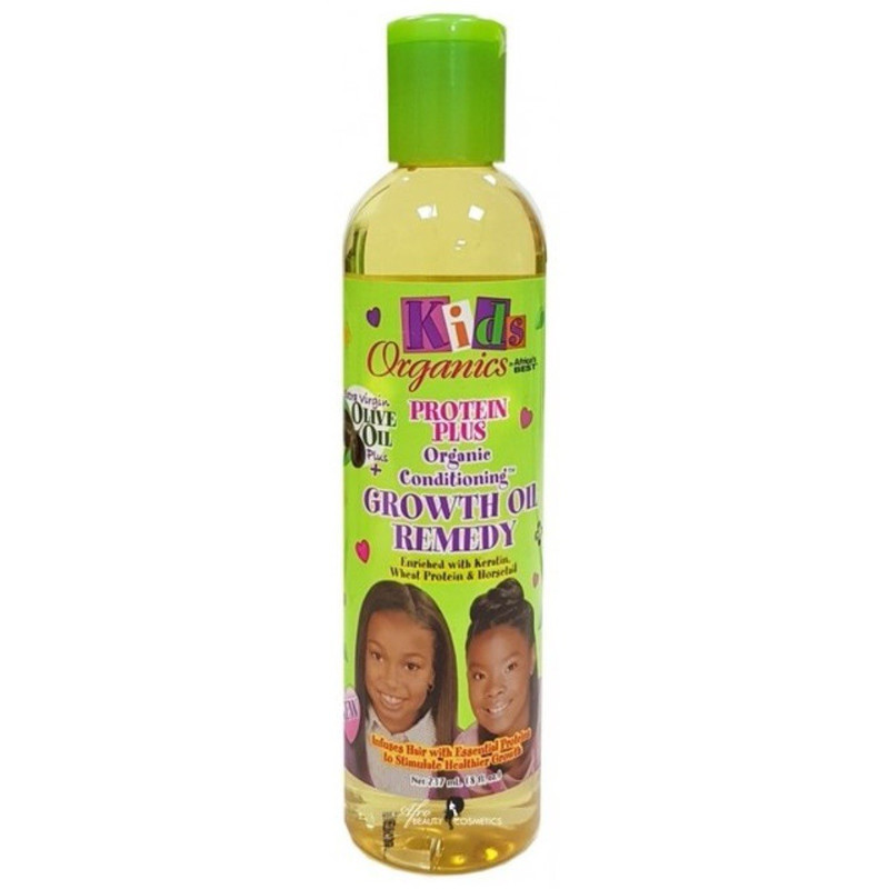 Africa’s Best Kids Organics Protein Plus Growth Oil Remedy Hair 8 oz(Pack-6)