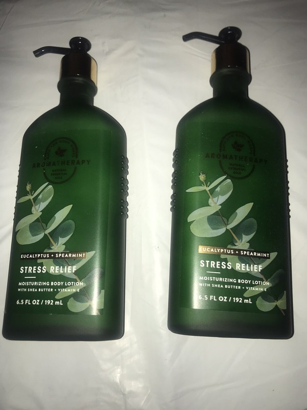 2 Bath and Body Works Aromatherapy EUCALYPTUS SPEARMINT Moisturizing Body Lotion