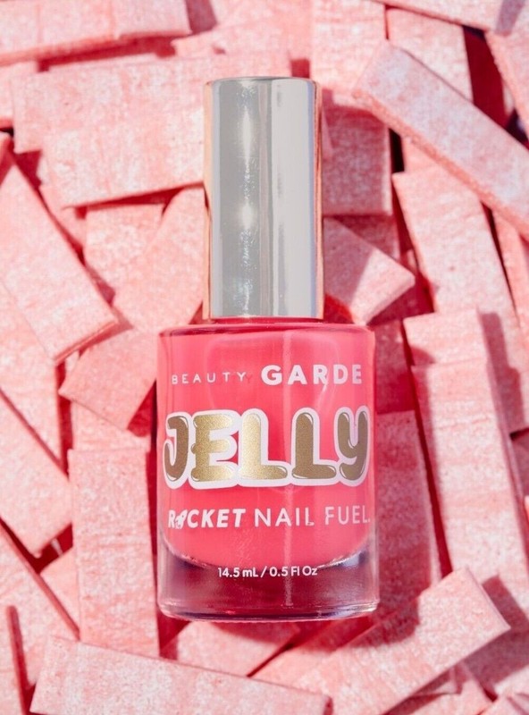 BeautyGARDE Strengthening NAIL POLISH🎀BUBBLEGUM PINK JELLY🎀sheer layering NEW gallery