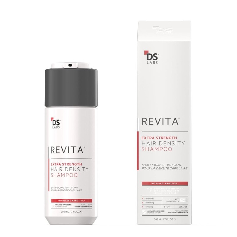 DS Labs Revita Extra Strength Shampoo, 205mL – Scalp First Cleanse for Fuller…