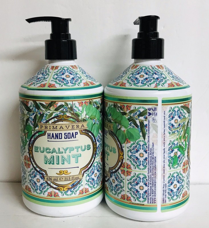 2 Bottles Home & Body Co. ~ Eucalyptus Mint Hydrating Hand Soap 21.5 fl oz Each gallery