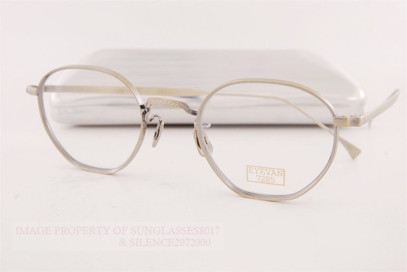 Brand New Eyevan Eyeglass Frames 163 901 Vintage Gold Titanium 45mm