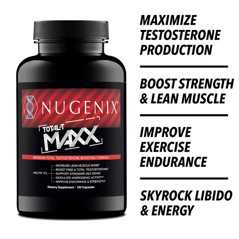 NUGENIX TOTAL-T MAXX - Testosterone Booster, Energy, Muscle Strength and Growth gallery