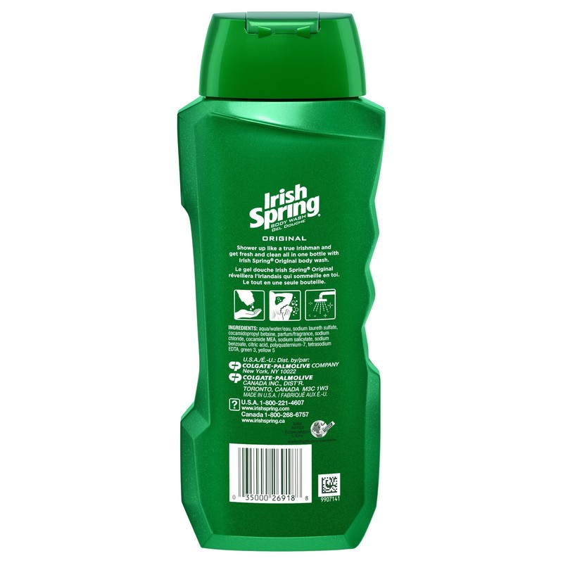 Irish Spring Body Wash, Original, 18 Fl Oz Pack of 6 gallery