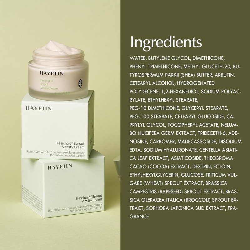 HAYEJIN Blessing of Sprout Radiance Virality Cream 50ml / 1.69 fl.oz gallery