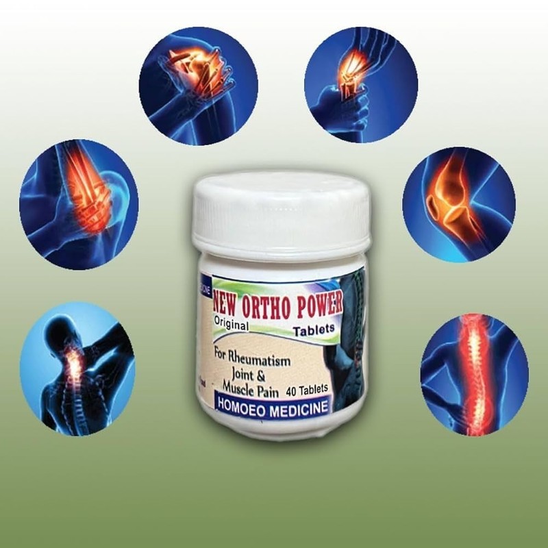 Ortho Power Tablet (24 x 40 Unit) Natural for Muscle & Joint pain relief gallery