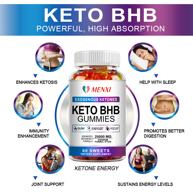 Keto BHB Gummies For Fat Burn ACV Weight Loss Detox Keto Diet Pills (60 to 240p) gallery