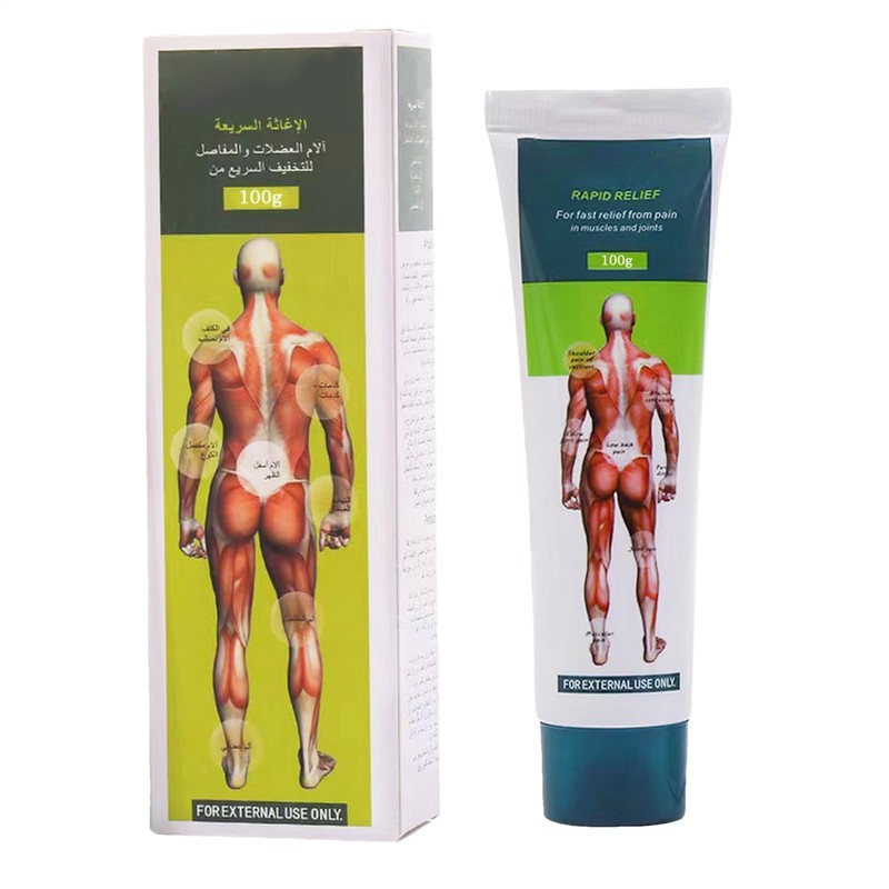 Joint & Muscle Pain Relief Cream 100g Rapid Relief for Muscles Joints Pain