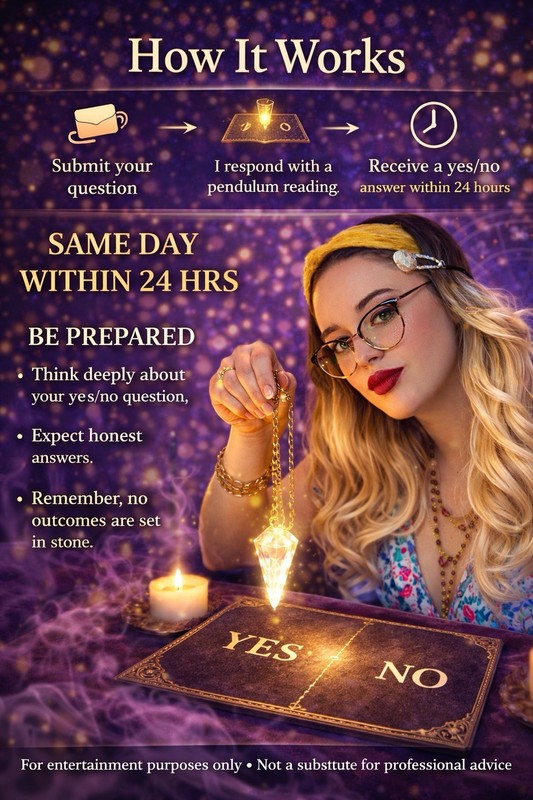 Yes Or No Pendulum Reading Answer Prediction, Psychic Medium - 100% Accurate gallery