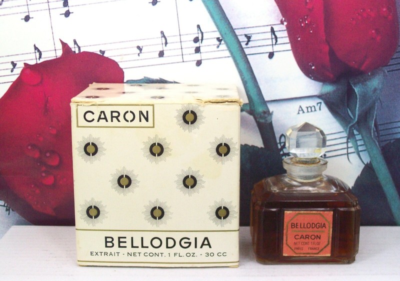 Caron Bellodgia Extrait / Perfume 1.0 FL. OZ. With Box. Vintage.