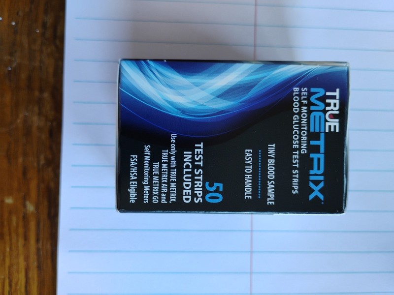 True Matrix 1464 Glucose Blood Test Strips – 50 Strips