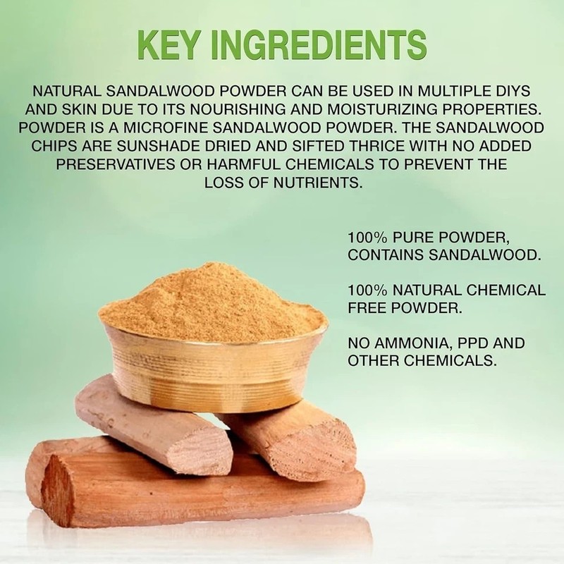 Elemensis Naturals Sandalwood Powder 100g gallery