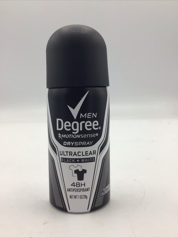 6 X Degree motion sense dry spray ultraclear black+white antiperspirant 1oz 48hr gallery