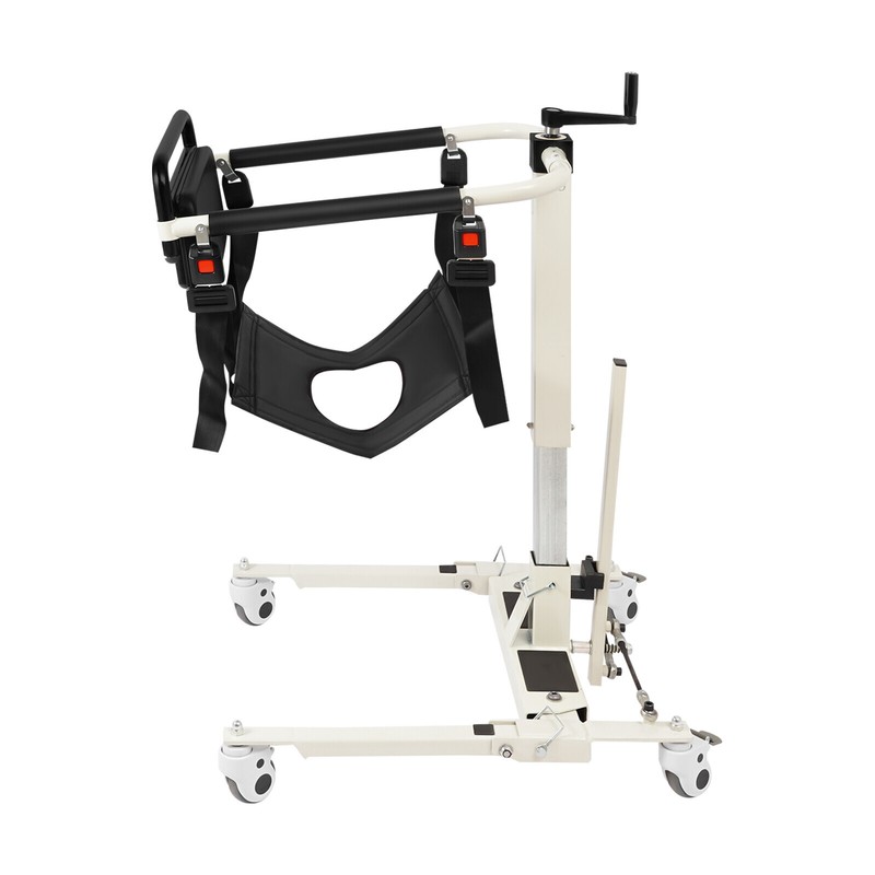 265 lbs Patient Lift Transfer Chair Portable Patient Lift Wheelchair for Elderly gallery