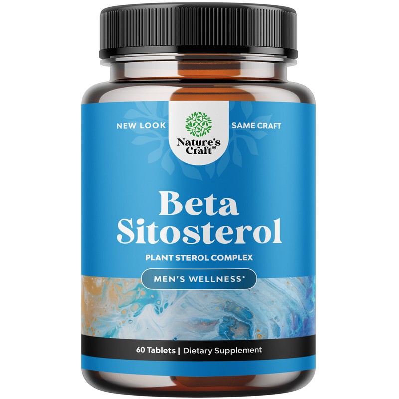 Plant Sterols Complex with Beta Sitosterol – 500mg Beta-Sitosterol Sterols