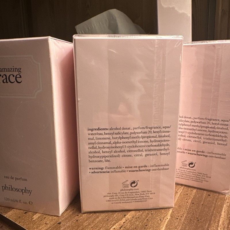 Philosophy Amazing Grace Eau de Parfum 4 Oz/120ml - NEW in BOX gallery
