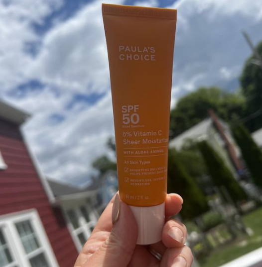 NIB 100% Authentic Paula's Choice 5% Vitamin C Facial Moisturizer SPF 50, 2 oz gallery