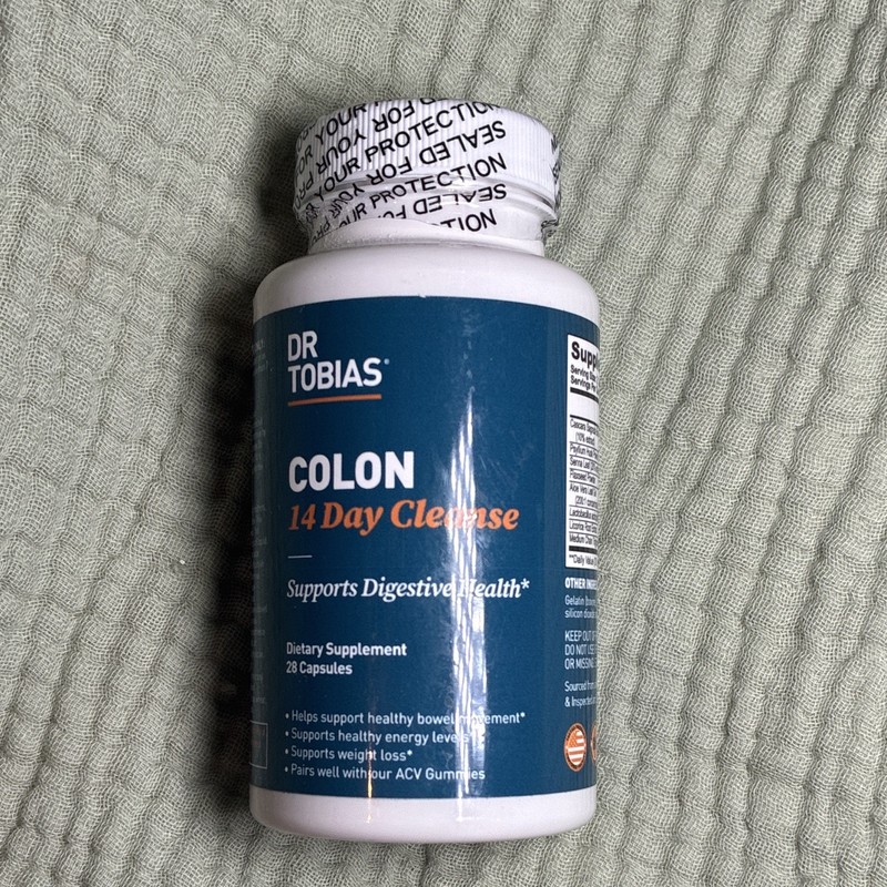 Dr. Tobias Colon 14-Day Cleanse Detox 28 Capsules Dietary Supplement 08/2027