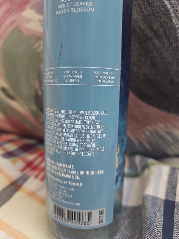 Bath & Body Works Saltwater Breeze Fragrance Body Mist Spray 8oz NEW gallery