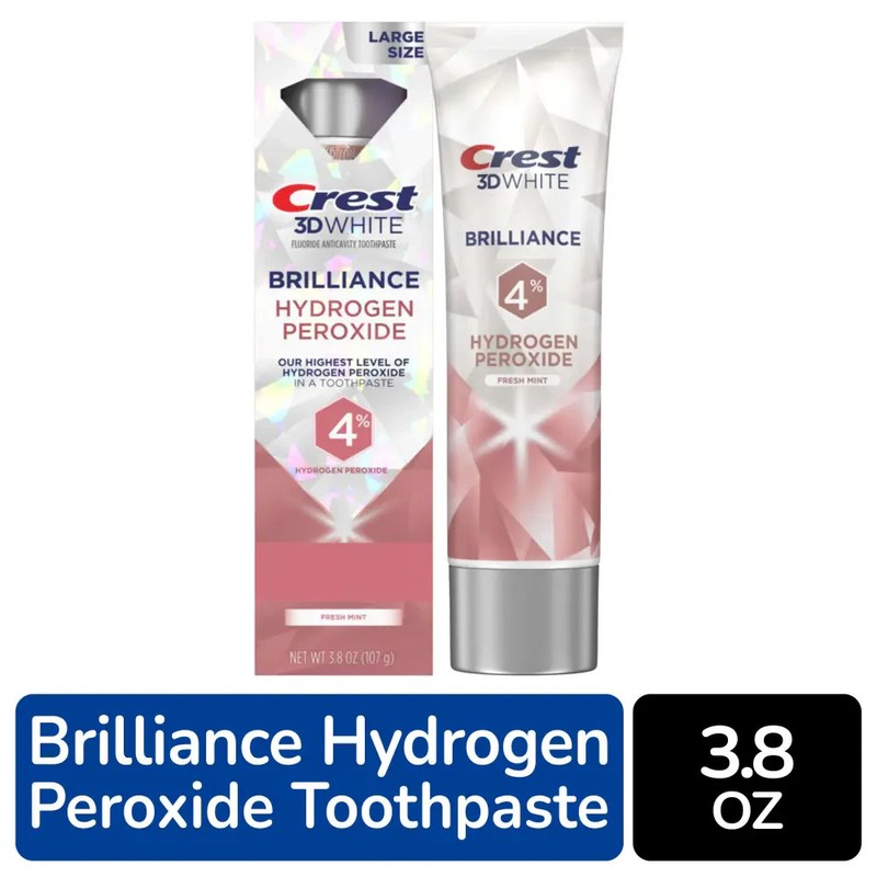 Crest 3D White Brilliance Advanced Toothpaste, Fresh Mint, 107 g, EU SELLER