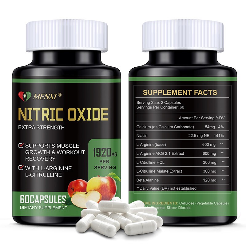 Nitric Oxide and Circulation Booster | L-Arginine, L-Citrulline | Extra Strength gallery