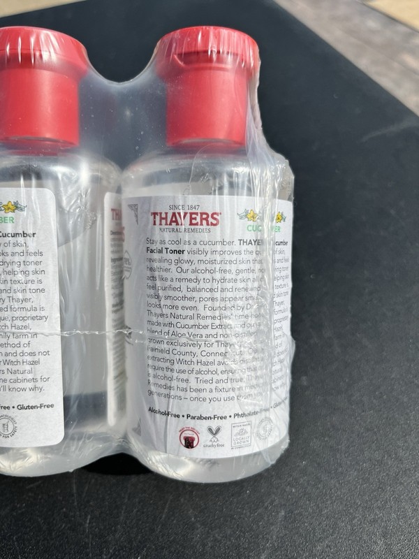 3 Pack Thayers Facial Toner Witch Hazel Cucumber Aloe Vera Alcohol-Free 8.5 oz gallery
