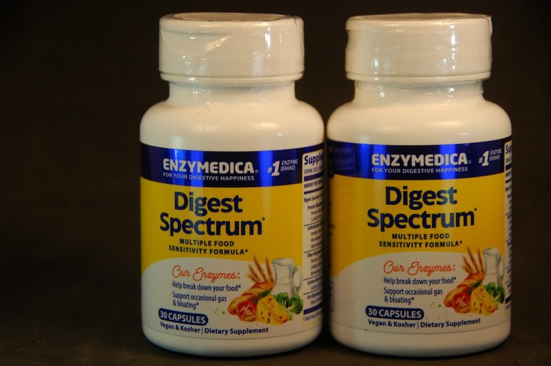 Enzymedica Digest Spectrum 30×2=60 Capsules Vegan Kosher