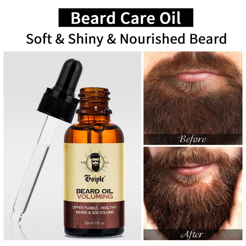 Beard Shaper Tool Set - Beard Straightener, Template Guide, Razor, Comb & Scisso gallery