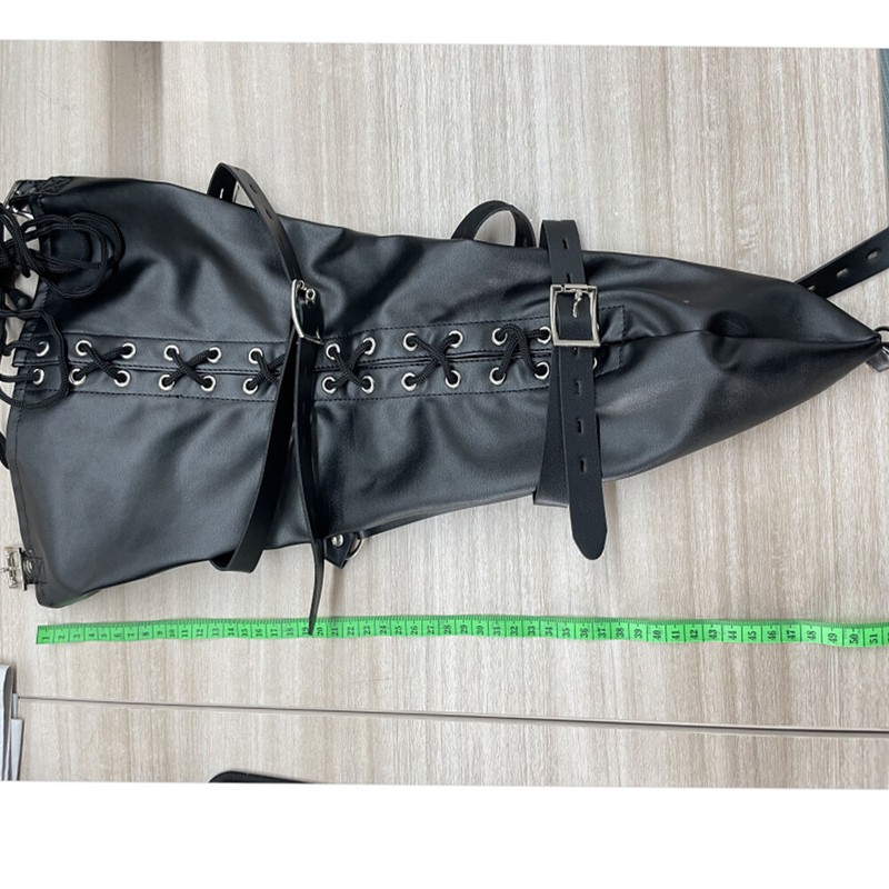 Bondage Arm Binder Back Strapping Body Harness Sleeves Armbinder Restraint BDSM gallery