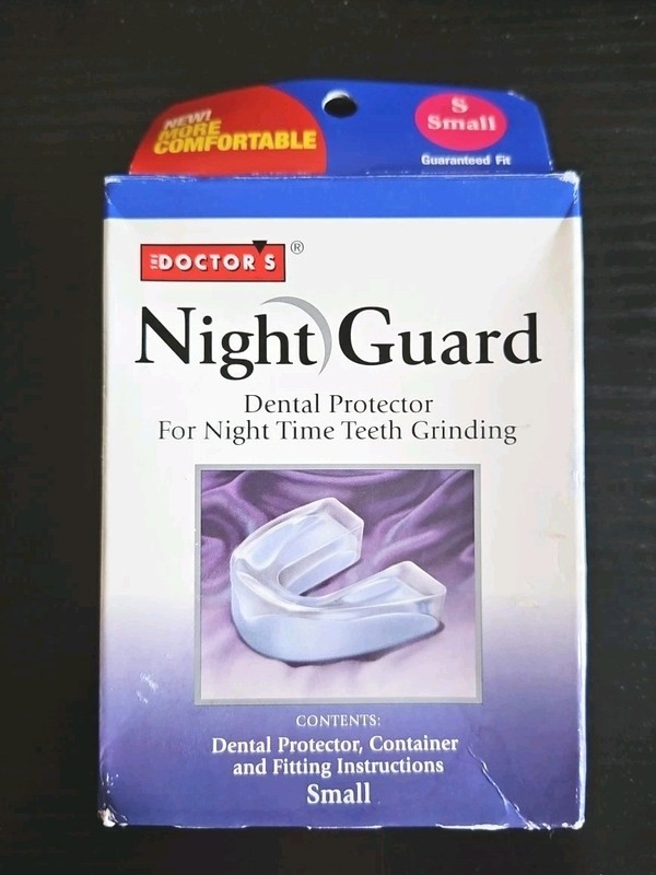 The Doctor’s Night Guard Adult Size Small Sealed Grind Prevention Bruxism NEW