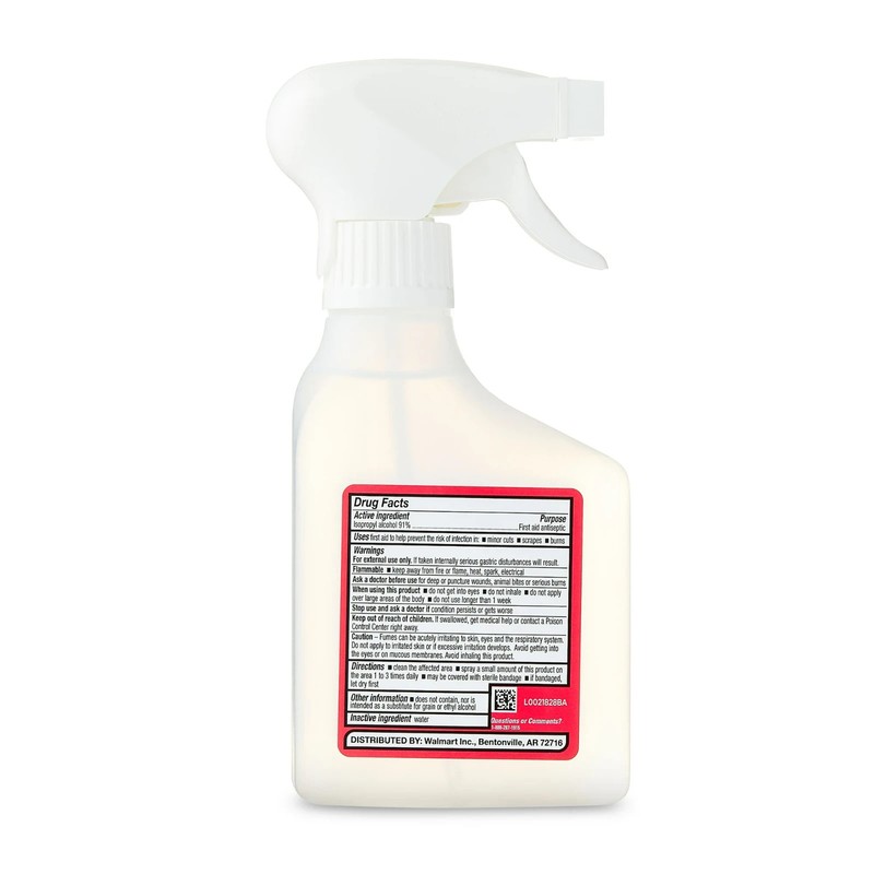 Isopropyl Alcohol First Aid Antiseptic Equate 91%, 10 fl oz Free Ship gallery