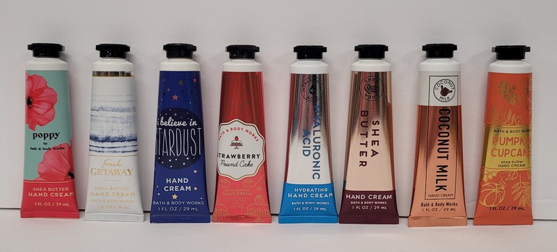 BATH & BODY WORKS -Travel Size - Hand Cream 1 oz tube - You Choose Your Scent gallery