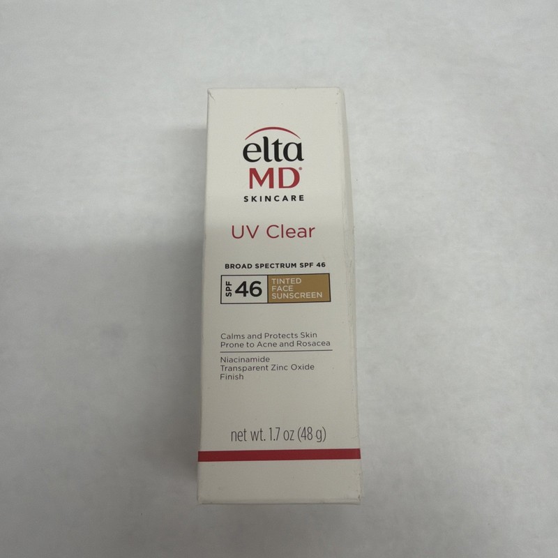 EltaMD Broad-Spectrum SPF 46 Tinted Facial Sunscreen (1.7 oz) – New In Box
