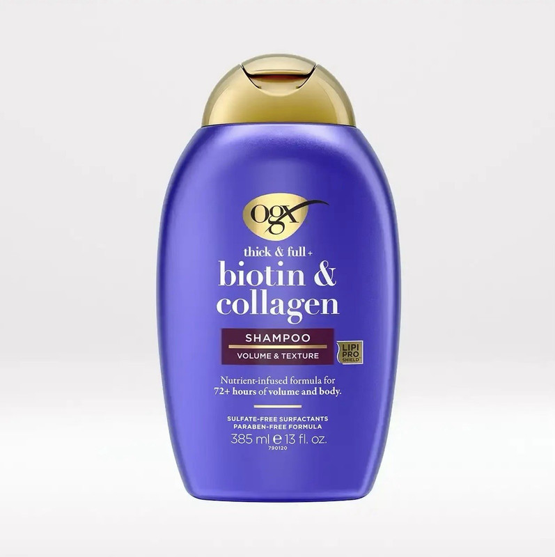 OGX Thick & Full+ Biotin & Collagen Shampoo Sulfate-Free Volumizing 13 fl oz