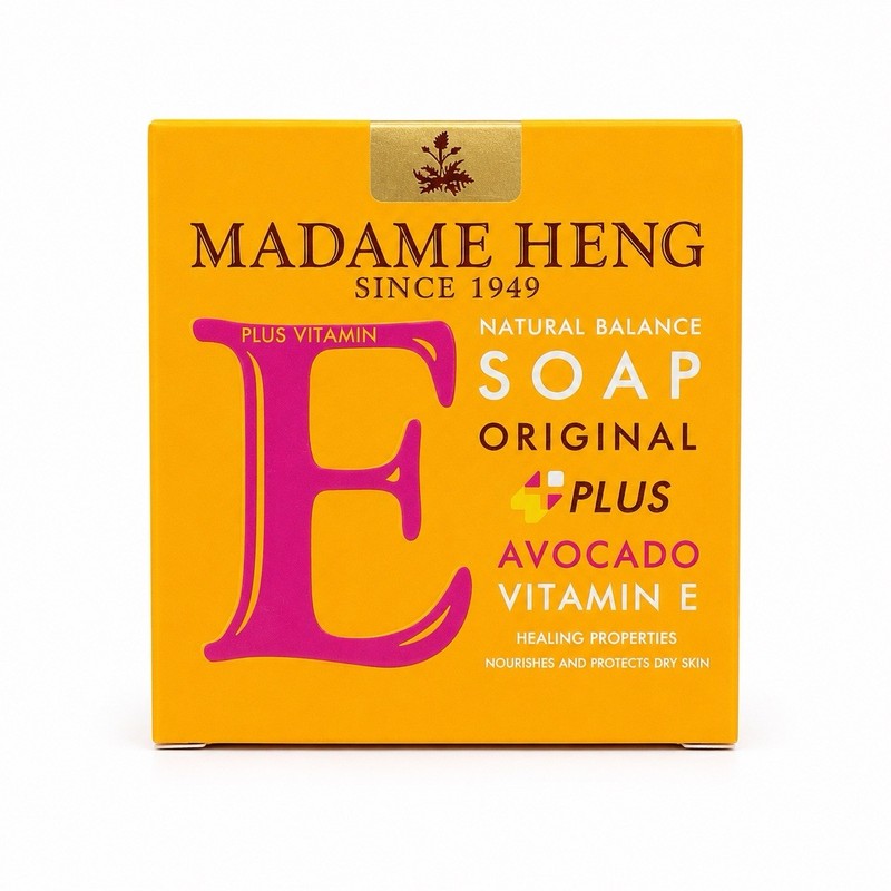 Madame Heng Natural Balance Soap Original Plus Avocado Vitamin E 150g x 2 Bars