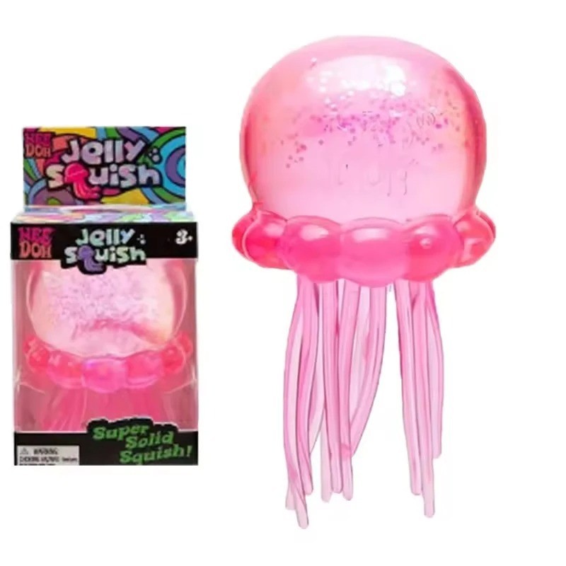 Nee Doh Jellyfish Jelly Squish Stress Toy Fidget Squeeze NeeDoh Trending Special gallery