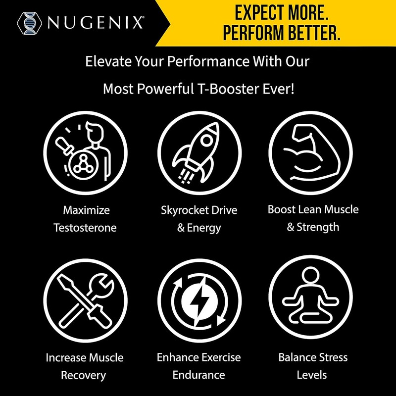 NUGENIX TOTAL-T MAXX - Testosterone Booster, Energy, Muscle Strength and Growth gallery
