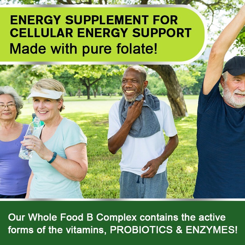 BEWORTHS Vitamin B Complex Capsules Whole Food Supplement B1, B2, B3, B5, B6, gallery