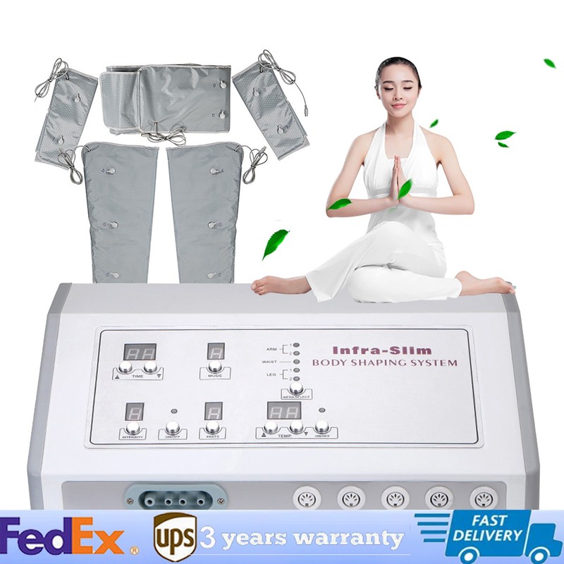 Air Pressure Slimming Suit Pressotherapy Infrared Lymphatic Drainage Machine ~!