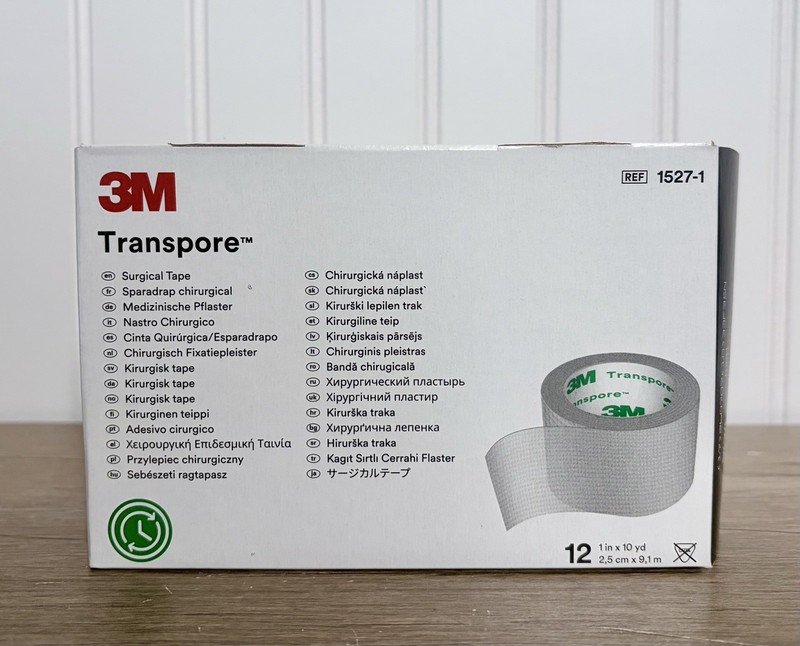 3M™ Surgical Tape 1527-1, 1 Inch X 10 Yard (2,5Cm X 9,1M), 12 Rolls/Box