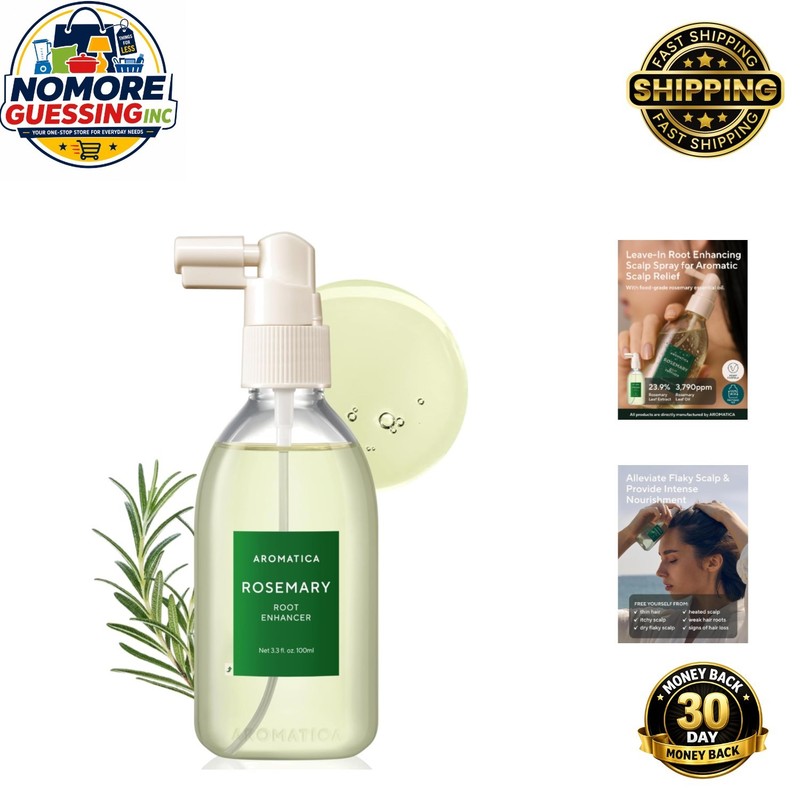 Revitalizing Rosemary Scalp Treatment Spray – Nourishing Essence for Hair Loss